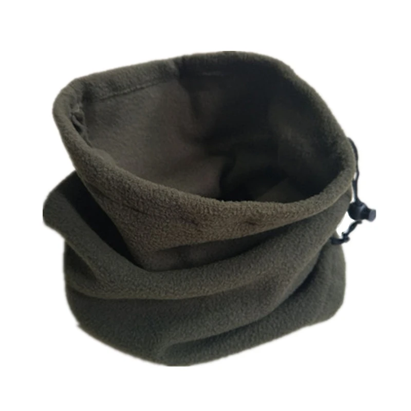 Army Green Флисовая Повязка на голову для шеи, теплые гетры для ушей, повязка на голову, зимний теплый шарф для кемпинга, пешего туризма, головной убор, Шапка-бини - Цвет: Army Green