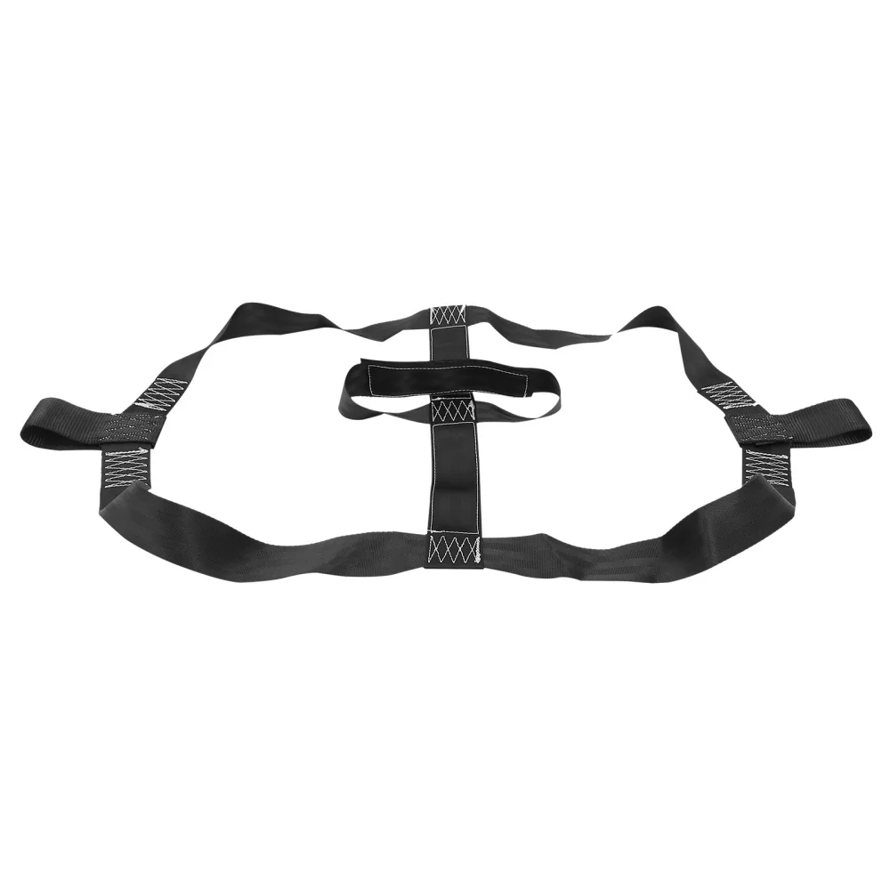 

1Pc Motorcycle Rear Wheel Fixing Belt Transportation Wheel Tie-Down (Black)