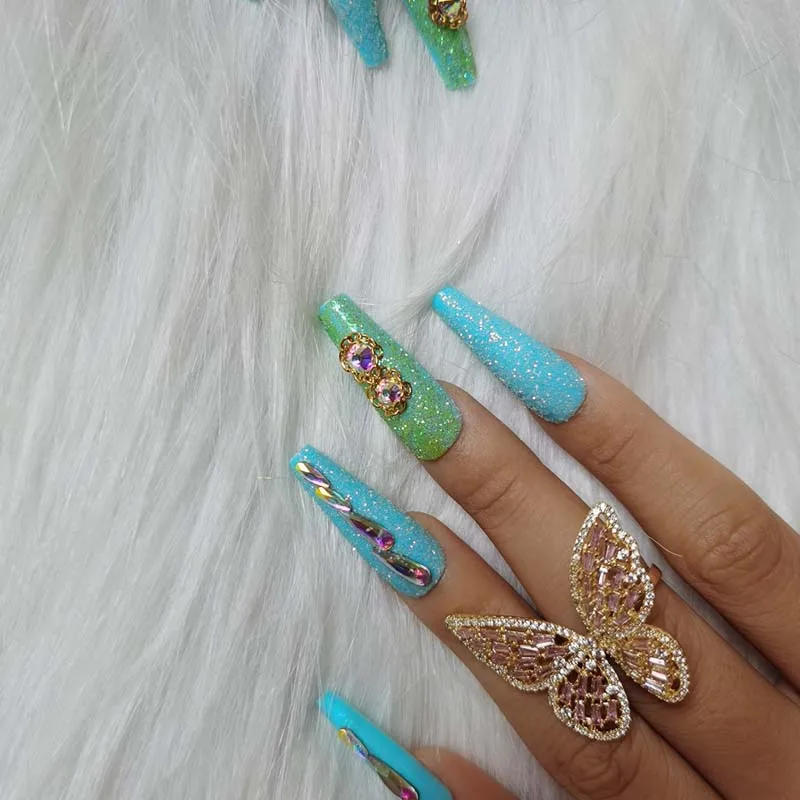 24 шт. новейший дизайн Роскошные ювелирные изделия балетный гроб искусственные