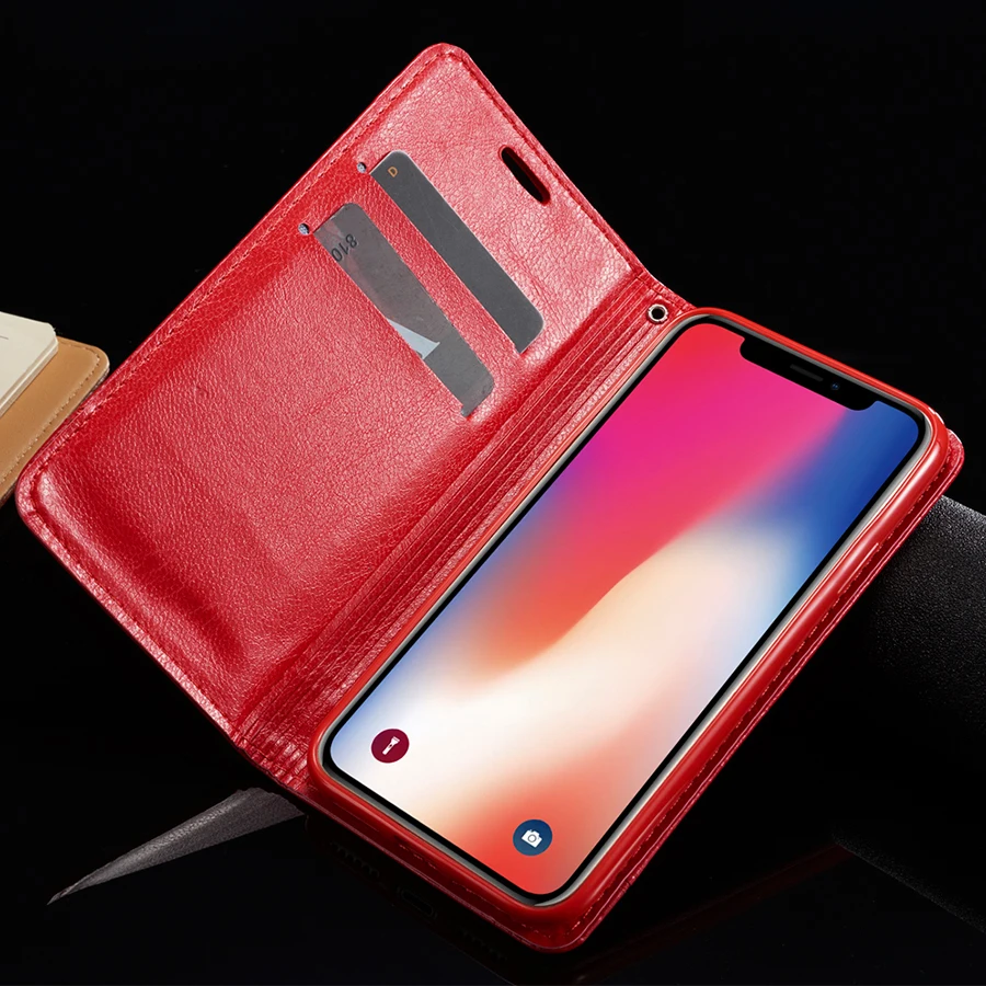 Кожаный флип чехол на шнурке для Iphone 11 pro XS MAX XR 7 8 6 6S PLUS 5 SE роскошный Магнитный
