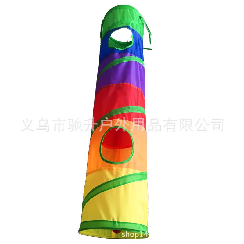 Забавный туннель для кошек 2 отверстия игровые трубки Шары складной Crinkle игрушки