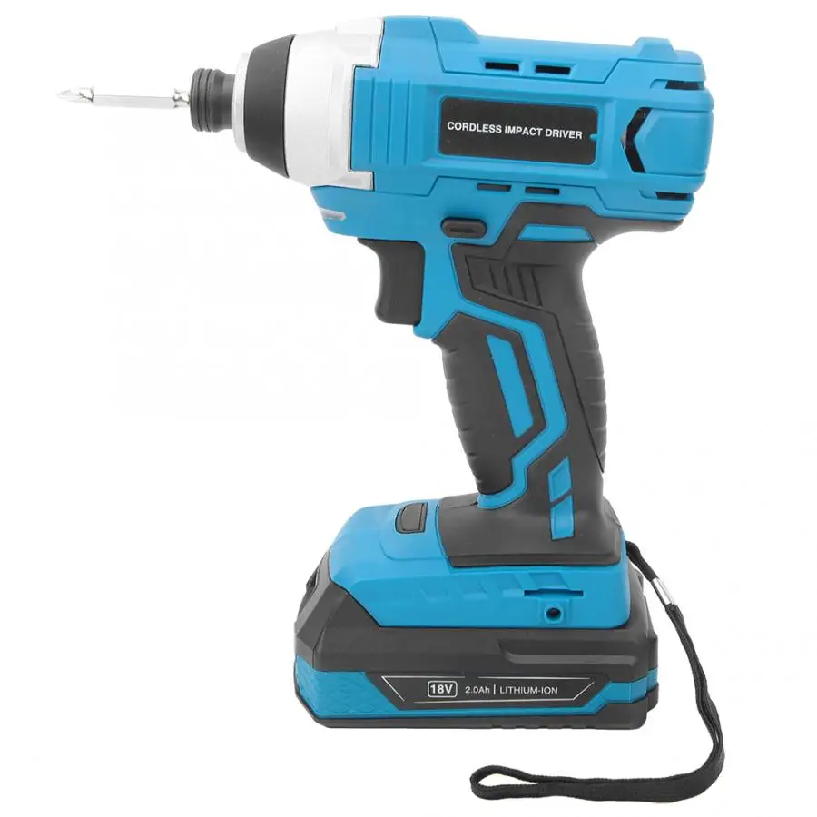 18V Аккумуляторный ударный гайковерт литий ионный аккумулятор на батареях