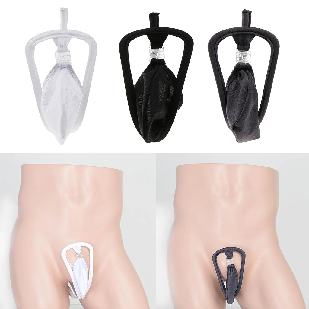 Мужское нижнее белье-футляр C-string Cover Up Short Jockstrap Нижнее белье стринги |