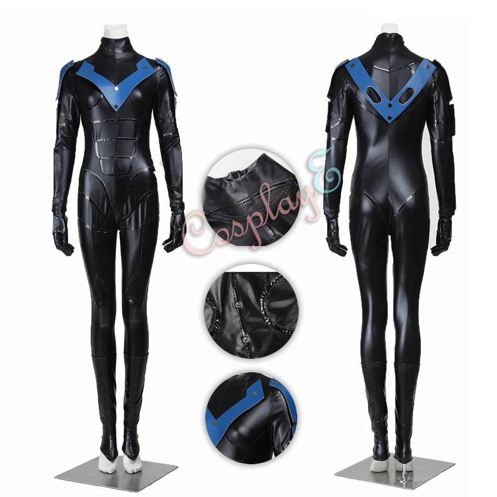 Костюм найтвинга Бэтмен: Аркхэм город Косплей Cheyenne Freemont полный комплект|Игровые