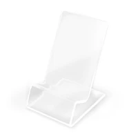 acrylic mobile phone display stand business card rack office stationery supplies no occupying space phone display stand