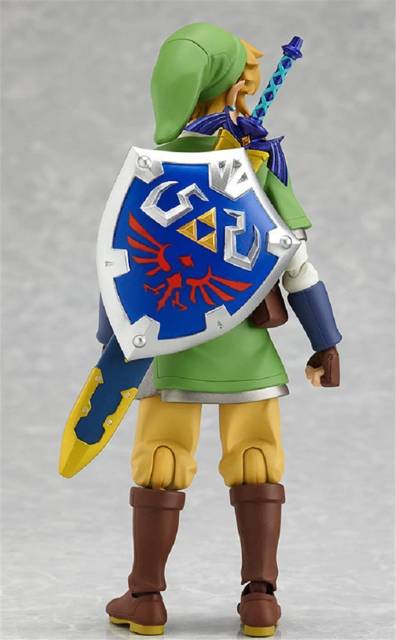 

Anime Skyward Sword Link Figma 153 PVC Action Figure Collectible Model Kids Toys Doll 14cm
