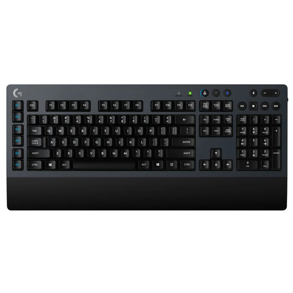 

Logitech G613 Wireless LIGHTSPEED 2.4GHz Bluetooth-compatible 6 Programmable G Keys Gaming Mechanical Keyboard