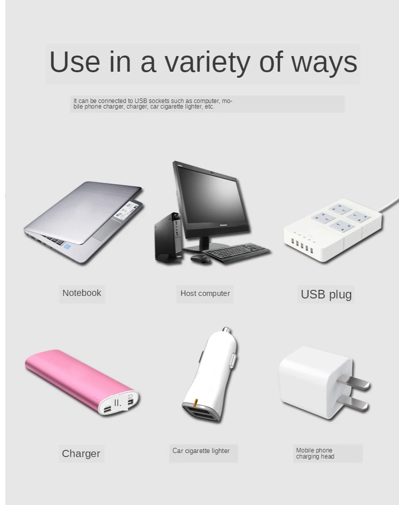 

Car DJ RGB Mini Colorful Music Sound Light USB-C Interface for Apple Interface Holiday Party Karaoke Car USB Atmosphere lamp