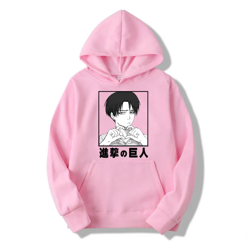 Новый пуловер с японским аниме-мангой Attack Giant Мужская мультяшная одежда