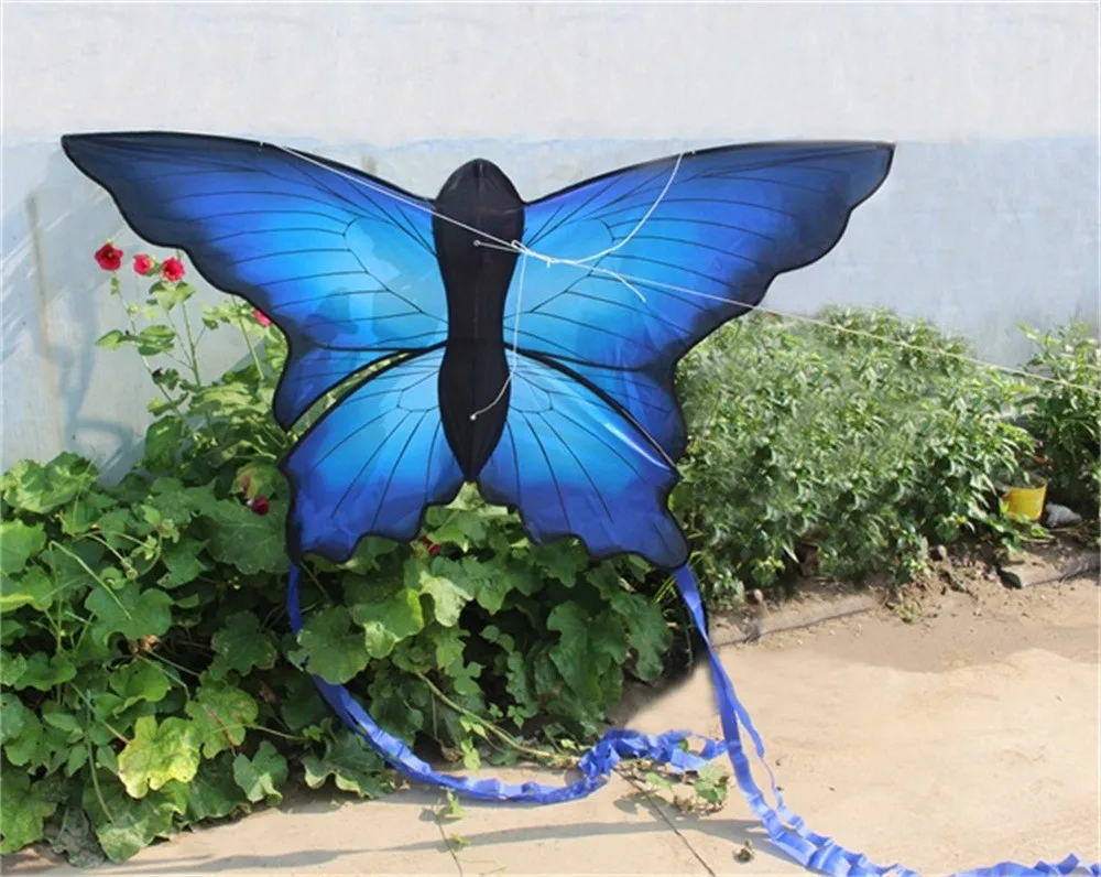 Цветной красивый воздушный змей-бабочка для игр на открытом воздухе и активного