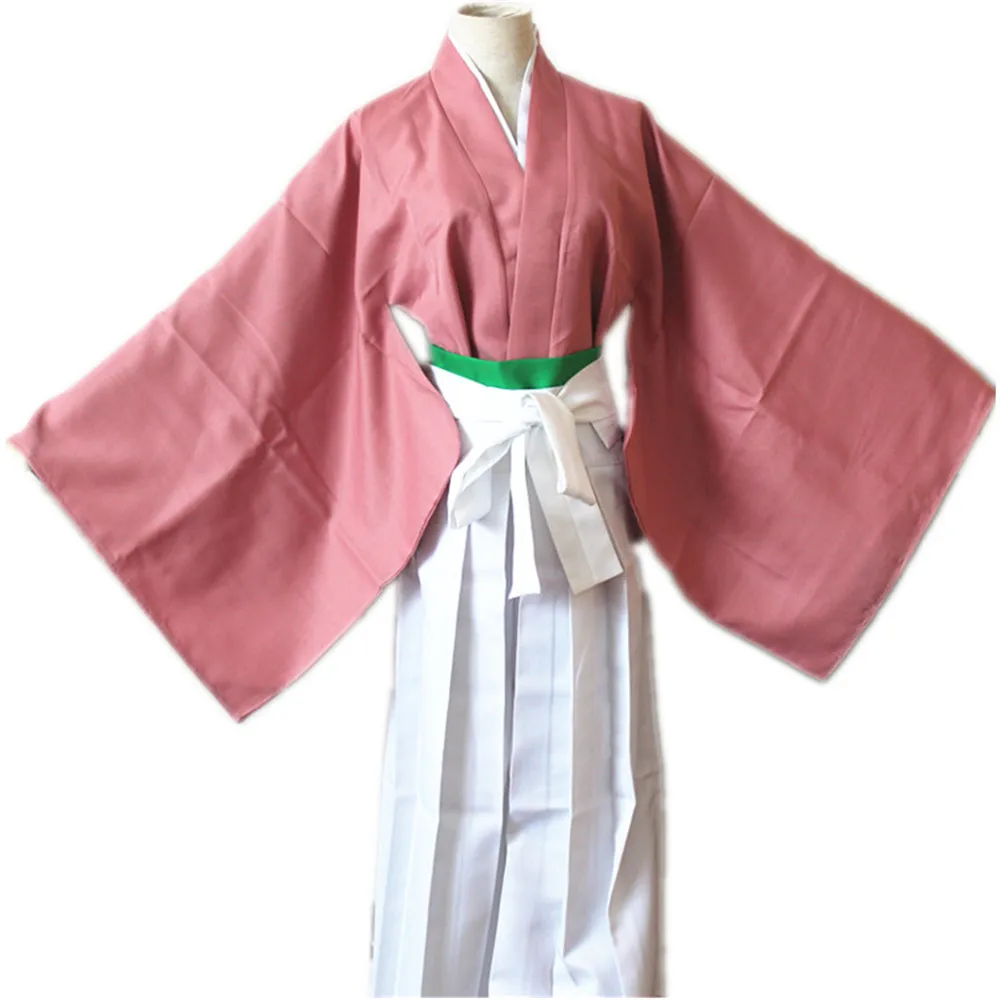 Женский карнавальный костюм для девочек японский комплект кимоно Hakuouki Shinsengumi Kitan