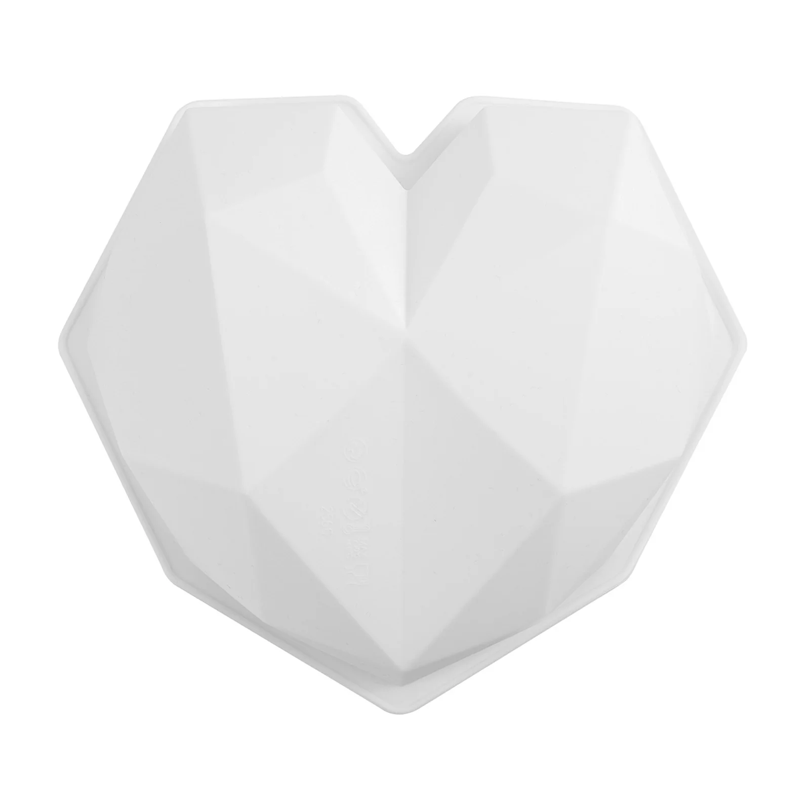 

3D Diamond Love Heart Shape Food Grade Silicone Molds For Baking Sponge Chiffon Mousse Dessert Cake Molds Kitchen Baking Tool