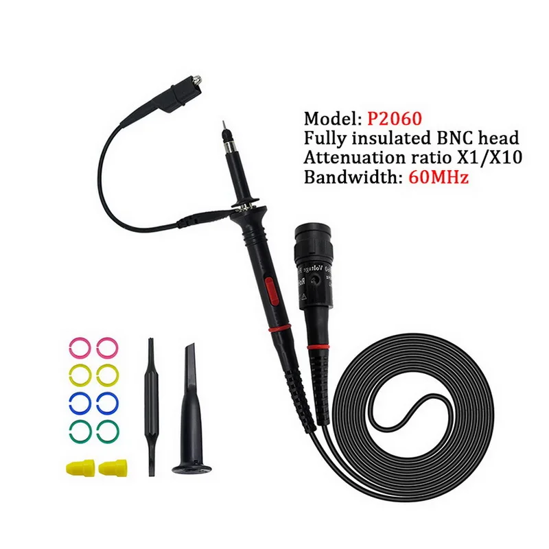 Cleqee Высокое качество серии DC 60MHz ~ 200 датчик осциллографа на МГц для Tektronix hp/P2060 P2100