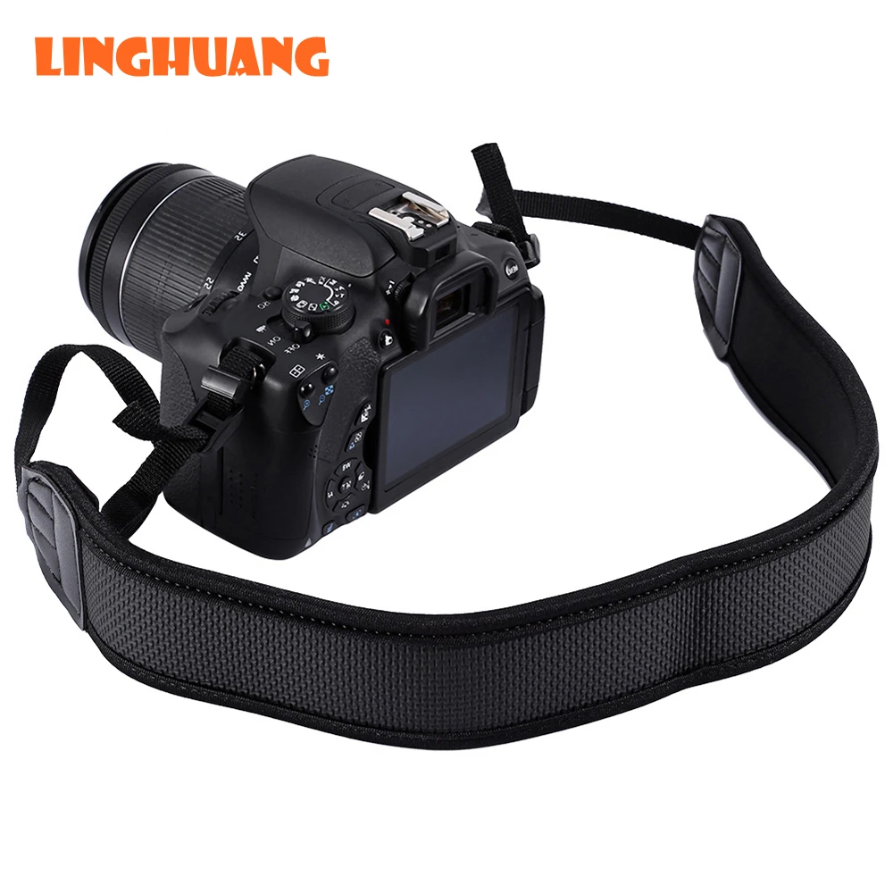 Ремень для камеры DSLR SLR ремень Canon Nikon Sony Fujifilm Instax противоскользящий Регулируемый