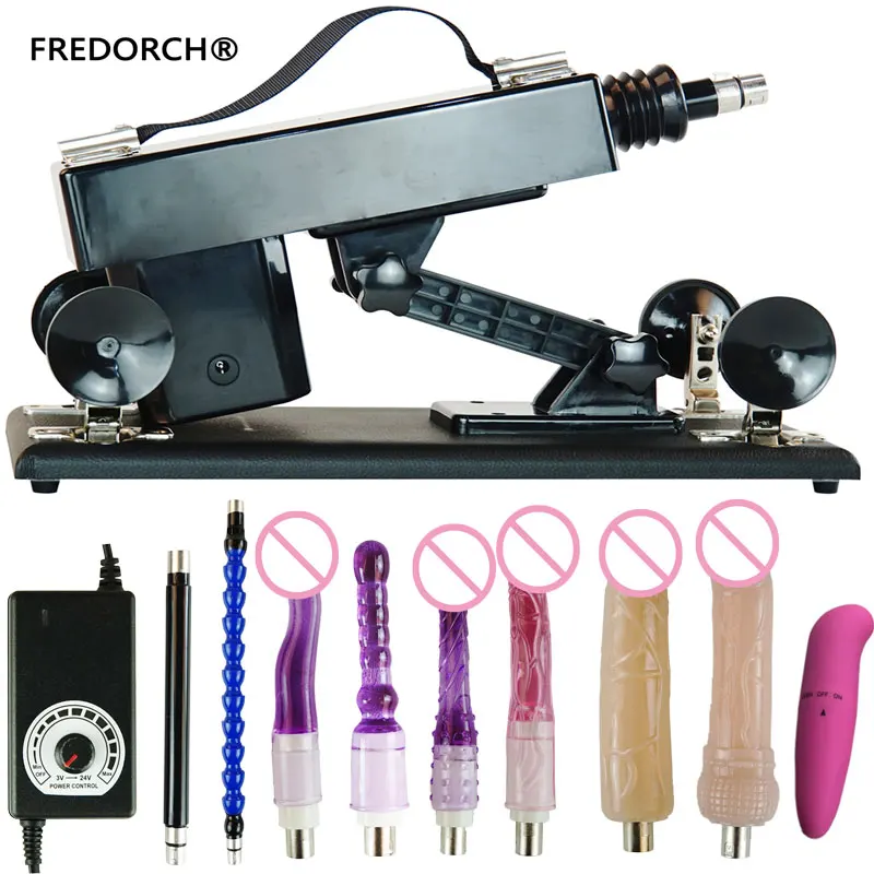 Новая секс машина женская мастурбация насосный пистолет с 6 фаллоимитаторами