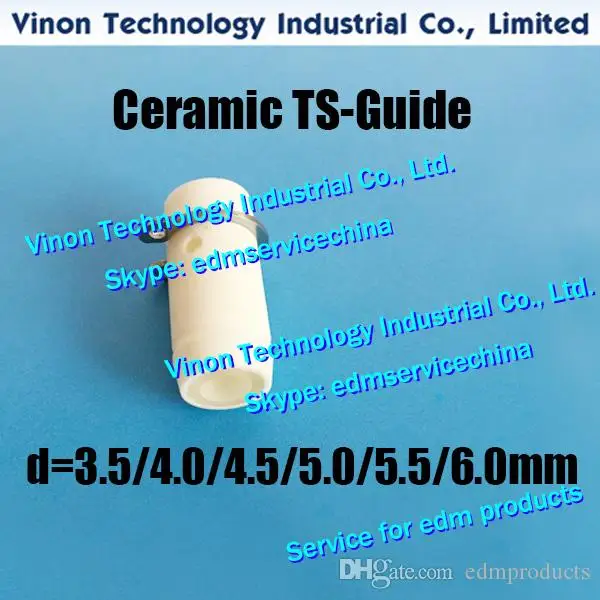 Керамический edm K1C TS-направляющая Сапфировая вставка d = 4 0 мм для малогабаритного
