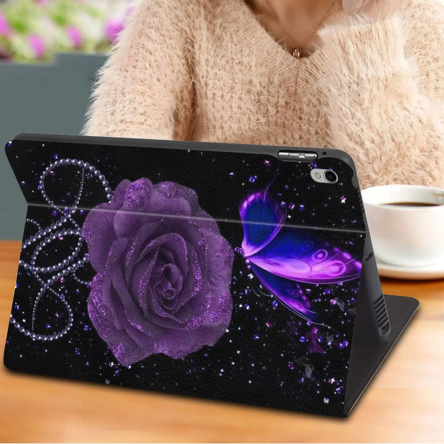 Apple iPad Air 3/iPad Pro 10 5 "дюймовый чехол PU Фолио Регулируемая подставка авто