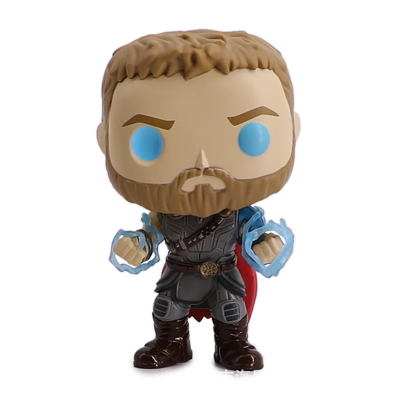 Funko POP Marvel Avengers Железный человек Тони Старк ПВХ фигурка Коллекционная модель