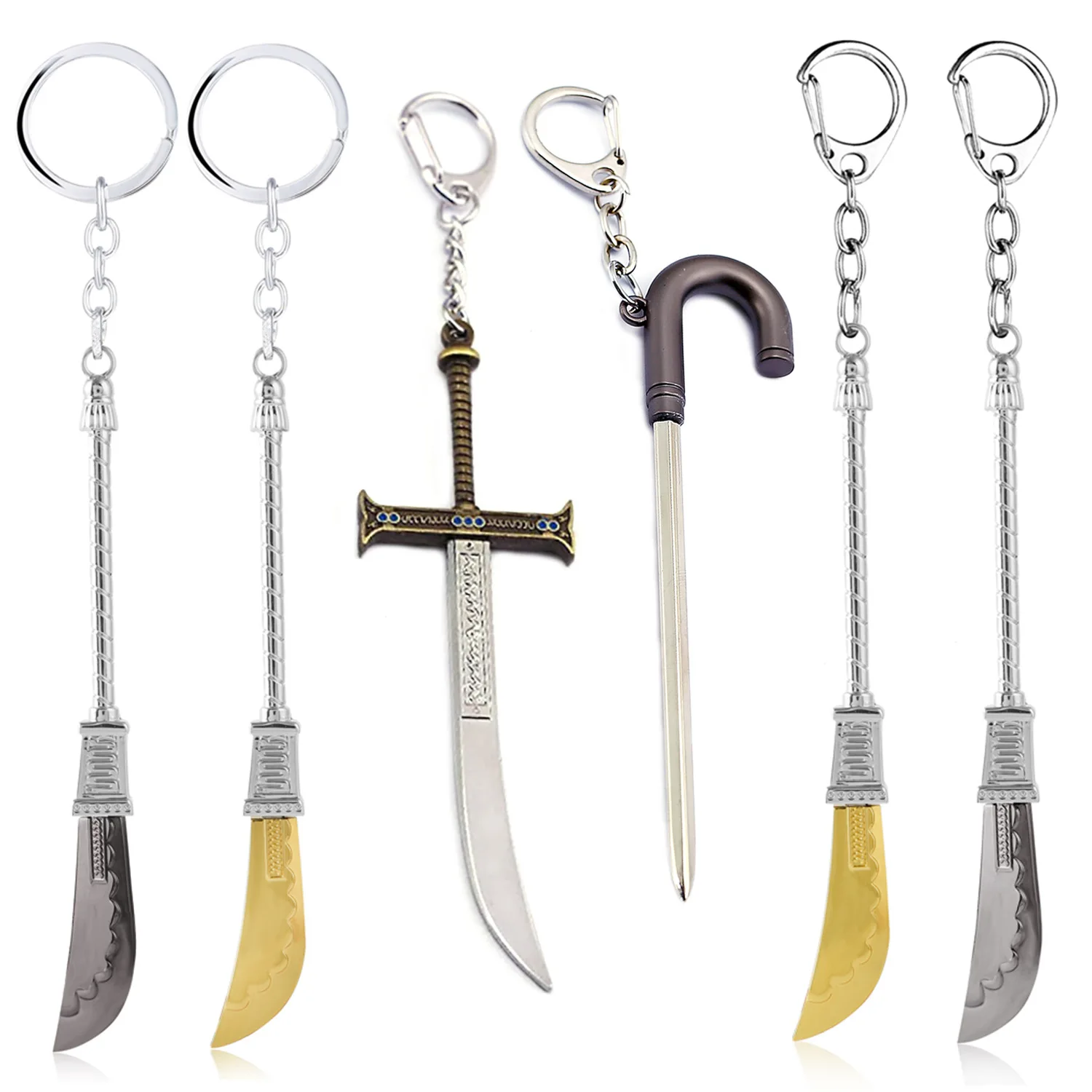 Аниме цельный брелок персонаж Брук Кротч Эдвард ястреб глаза дракул михок меч