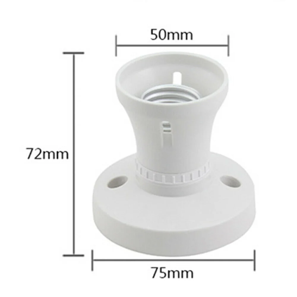 

E27 Light Bulb Screw Lamp Surface Fixing Base Holder Socket Straight/oblique
