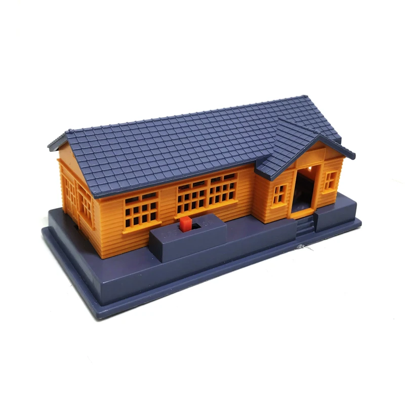 D509 электрическая рельсовая игрушка Tmas поезд общий трек сцена детали (acousto optic house)