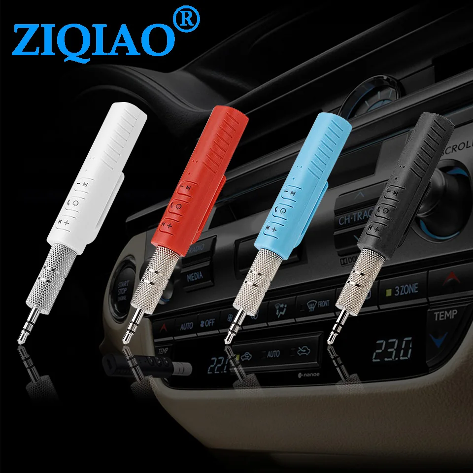Автомобильный Bluetooth приемник Bluetooth наушники Aux Bluetooth громкой связи Вызов Bluetooth музыкальный аудио приемник передатчик Авто адаптер