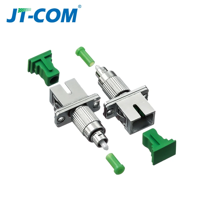 2 шт. Гибридный волоконно оптический адаптер для разъема FC male SC