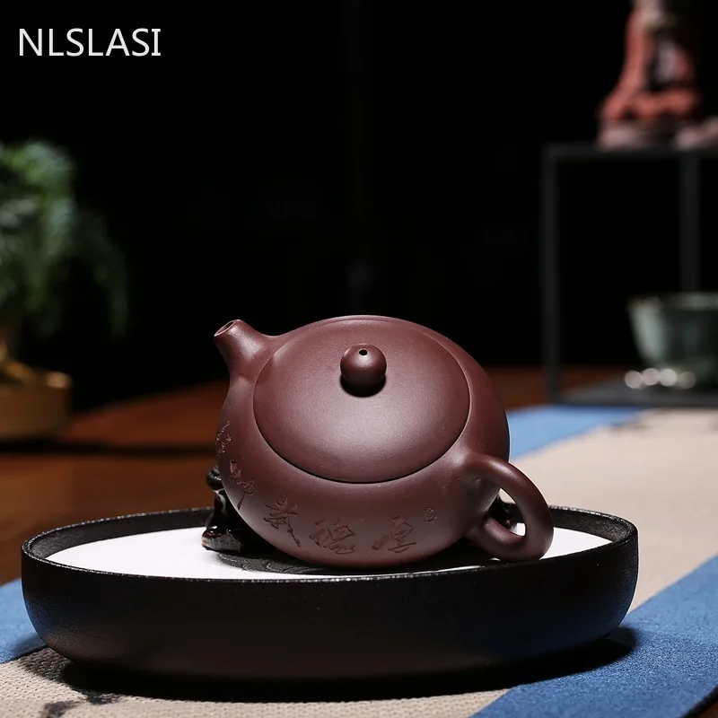 Чайник для чая NLSLASI Yixing чайники из фиолетовой глины xishi tieguanyin ручной работы