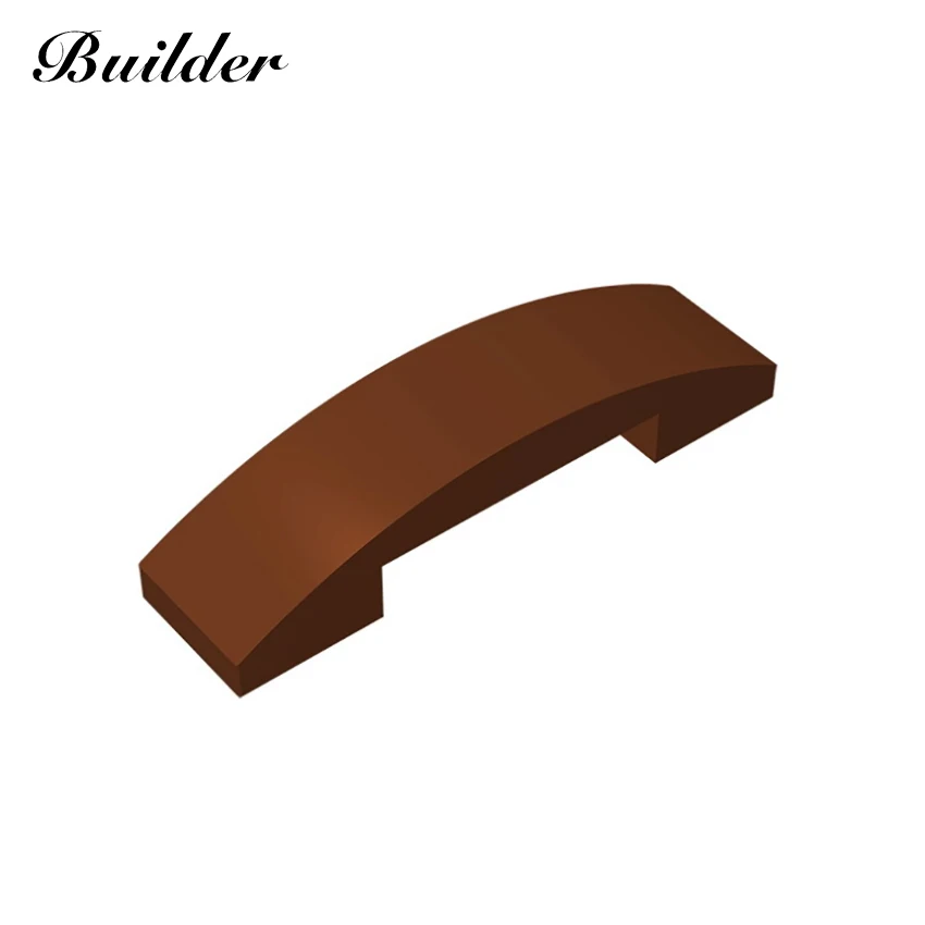 Building Blocks 93273 Brick Arch Curved 4x1 Double With Studs DIY Parts 10PCS Compatible All Brands Particles Toys for Children |