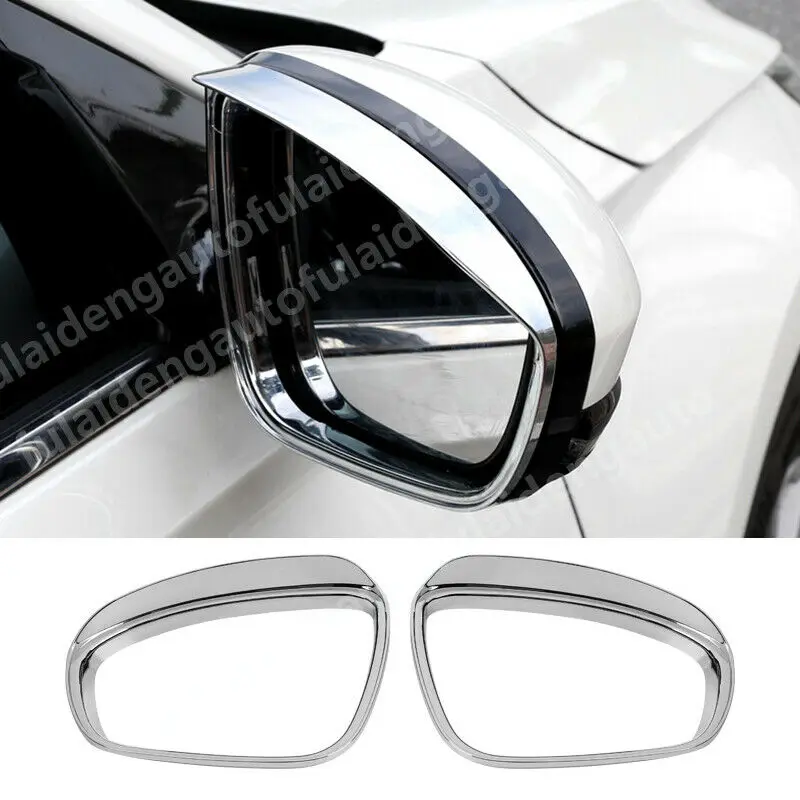 

For Nissan Teana Altima 2019-2020 Chrome Rearview Mirror Rain Eyebrow Moulding Cover Trim Car Accessories