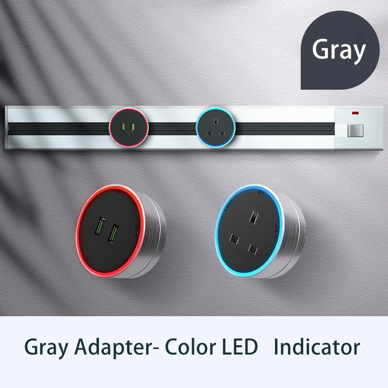 Herepow электрическая трековая розетка бытовая техника Электрический переходник