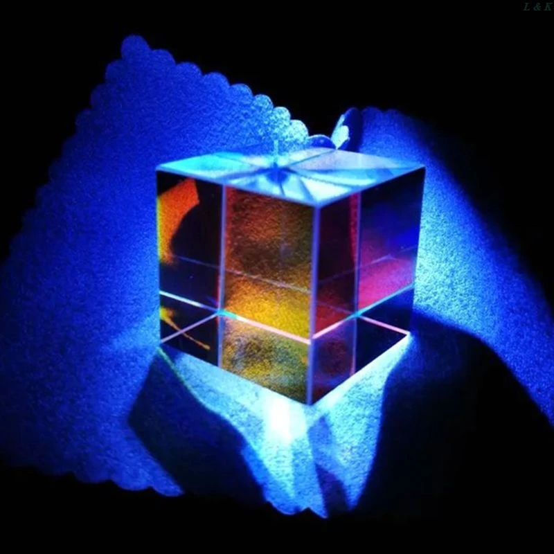 Красочный комбайнер разделитель крест-дихроический куб RGB-призма оптическая