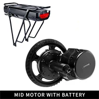48V 750W Bafang BBS02B середине приводной двигатель комплект для переоборудования электрического велосипеда с замком 12Ah/17.5Ah велосипеда Батарея встроенный samsung сотовый телефон