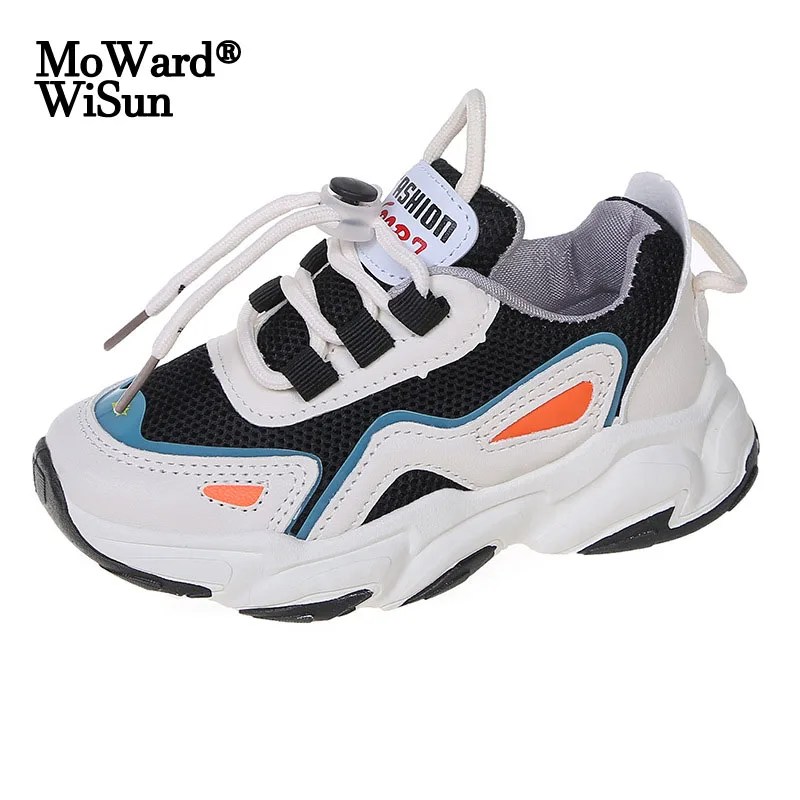 

Size 26-37 Mesh Sneakers for Kids Boys Girls Children Casual Sport Shoe Anti-Slippery Shoes Wear-resistant Sneakers Kid Footwear