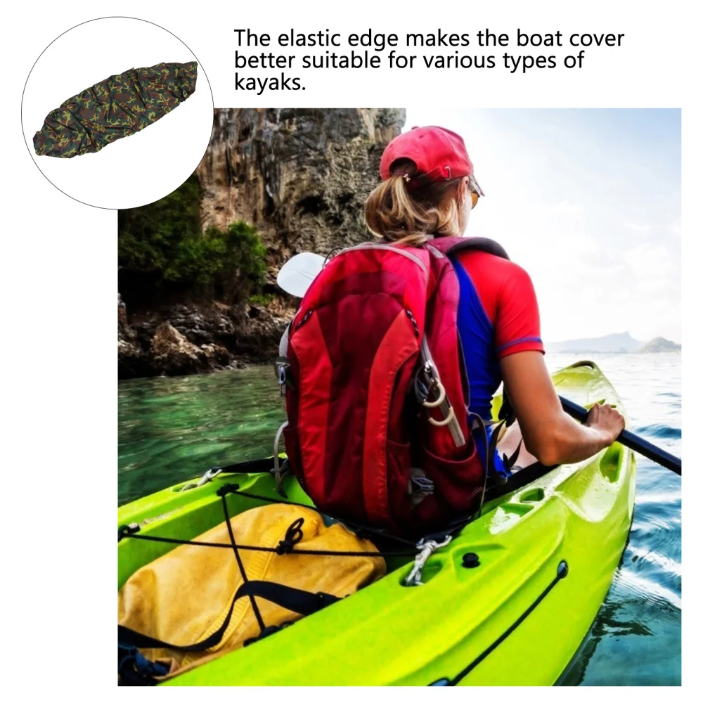 

1pc Kayak Cover Dust Cover Waterproof and UV Protection Cover Kayak Accessory