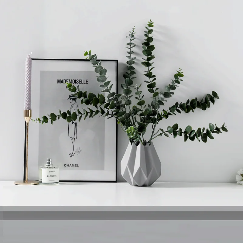 Скандинавский стиль керамическая ваза для украшения интерьера аксессуары