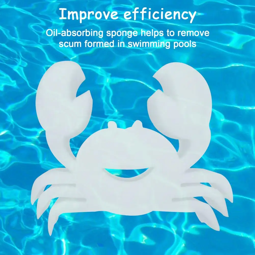 

10 Pieces Oil Absorbing Scum Sponge Helps To Remove Scum Formed In Swimming Pools And Hot Water Baths Beautiful Design