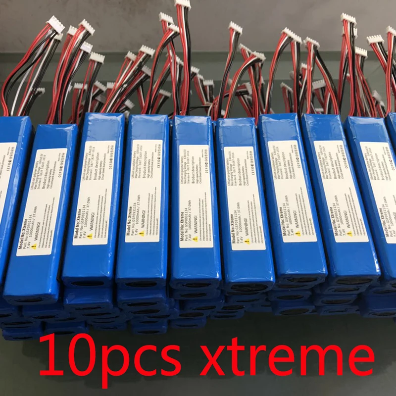 10 шт./лот для JBL XTREME Xtreme GSP0931134 батарея динамик батареи оптовая продажа 10000 мАч |