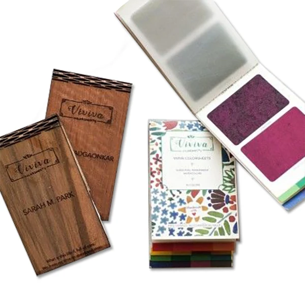 Карта для рисования акварелью 16 цветов |