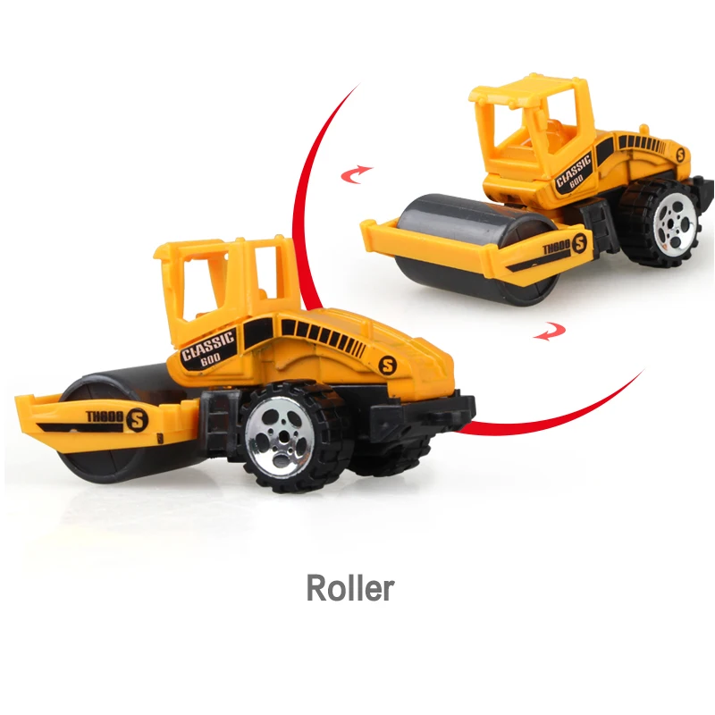 Roller Coolplay мини литая модель автомобиля инженерные игрушечные транспортные средства самосвал погрузчик экскаватор модель автомобиля мини подарок для детей мальчиков} - Цвет: Roller