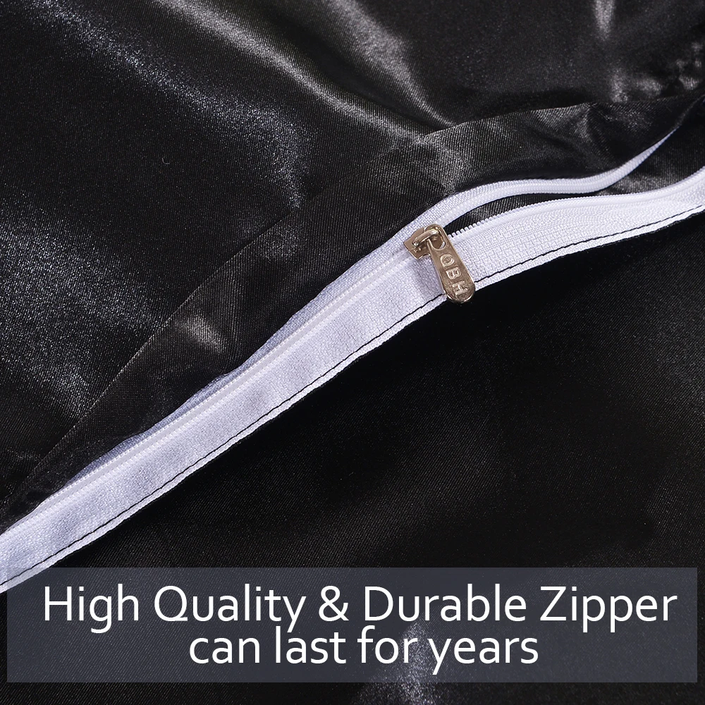 Роскошный комплект постельного белья из сатина и шелка королевский большого