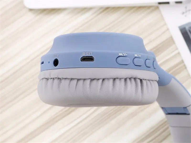 BOLAKER Bluetooth стерео наушники с кошачьими ушками Flash одежда насадки для душа с наушники со светодиодной подсветкой игры слушать песню вживую
