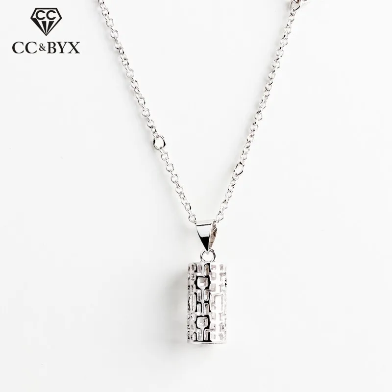 CC винтажные ювелирные ожерелья подвески искусственная кожа серебро 925 пробы