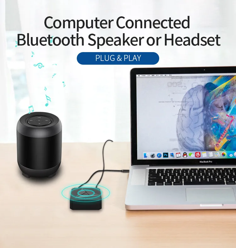 Bluetooth-compatible 5.0 Audio Receiver Transmitter AUX RCA 3.5 Jack USB Music Stereo Wireless Adapters For Car TV PC Speaker |