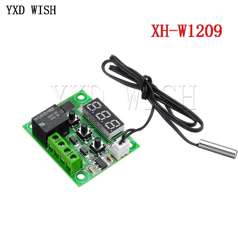 10 шт. W1209 температура отопления охлаждения термостат Контроль температуры