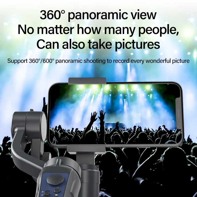 3-осевой ручной карданный стабилизатор универсальная селфи-палка для смартфона