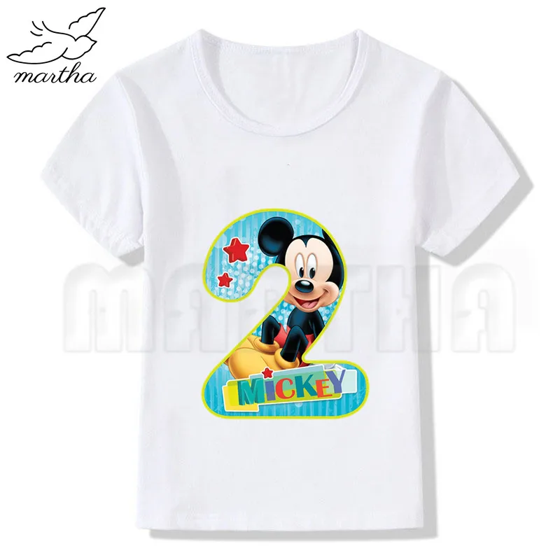 Письмо с днем рождения номер 1-9 подарок на день Детская летняя футболка детская