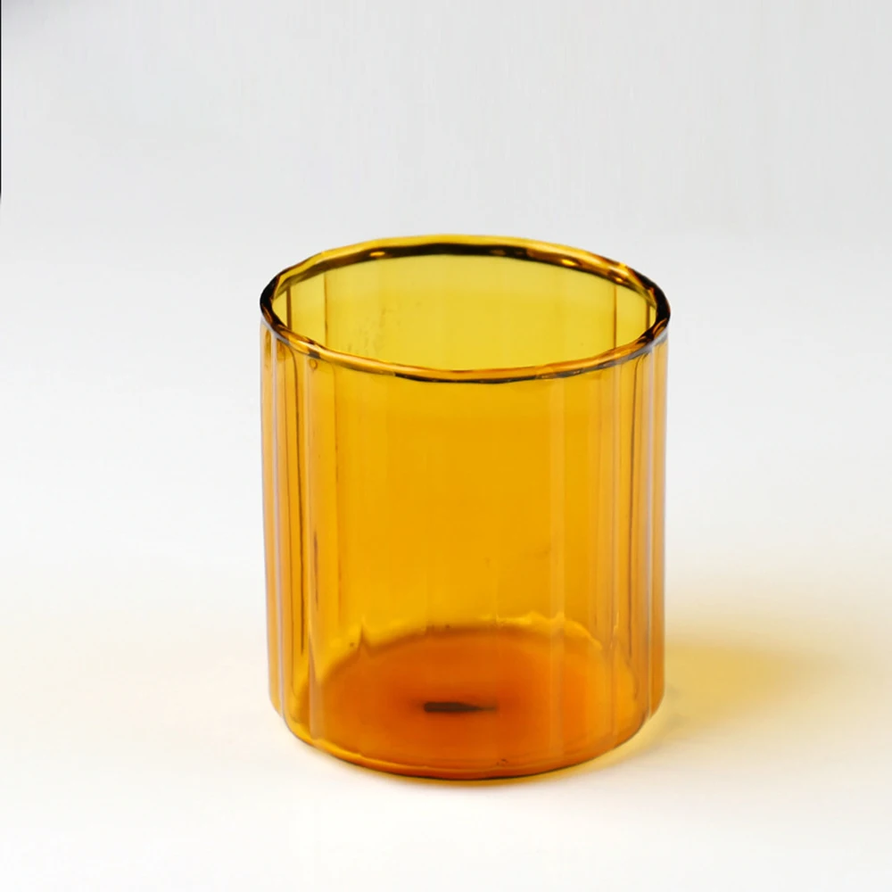 Стеклянные чашки 6 цветов, термостойкая стеклянная чашка, кружки для пивоварения, полосатые стеклянные чашки для чая, офиса, сока, кофе, молока, семейные чашки 250 мл ирина ивановна асеева семейные секреты