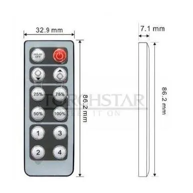 Выключатели со светодиодным индикатором ИК-пульт дистанционного управления