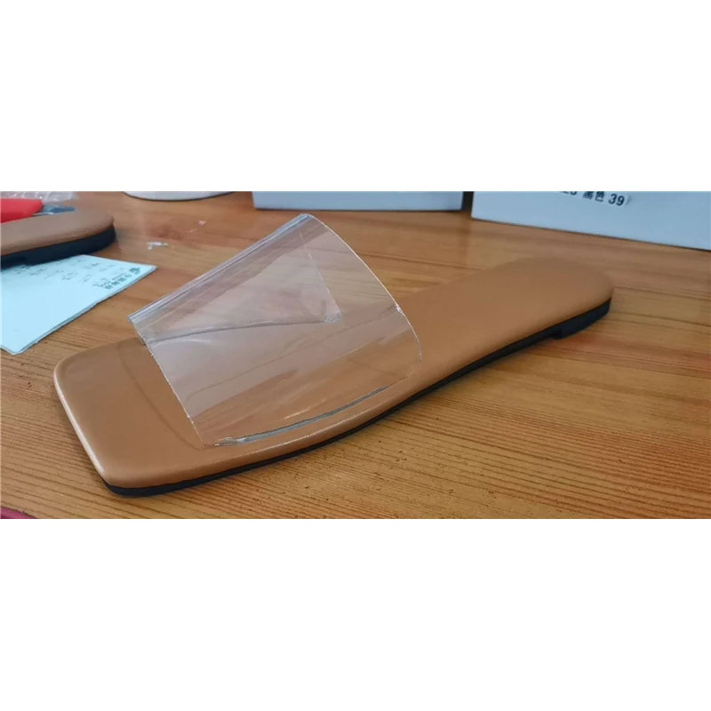 

MEGCIA Designer Summer Slippers For Women Flat Shoes Square Toe White Black Big Size Transparent Sliders Shoes 2021 fashion M03M